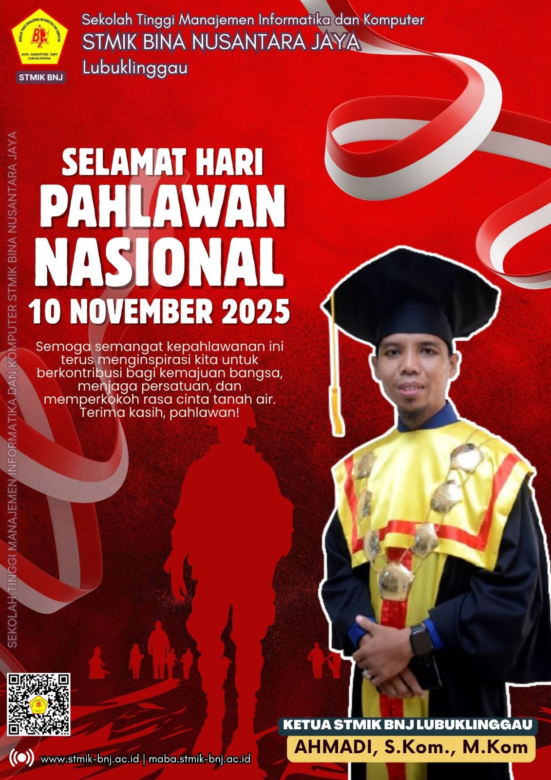 Selamat Hari Pahlawan Nasional