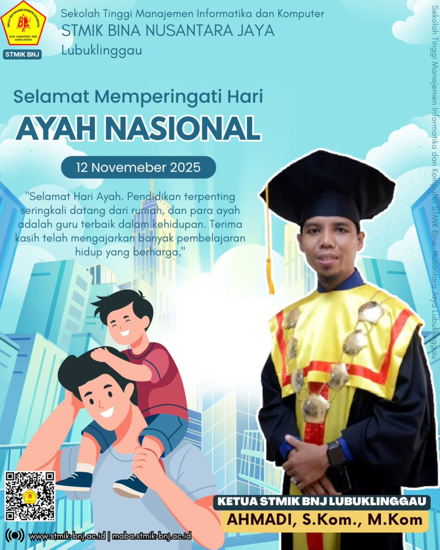 Selamat Hari Ayah Nasional
